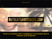 Tablet Screenshot of buybeatsandtracks.com